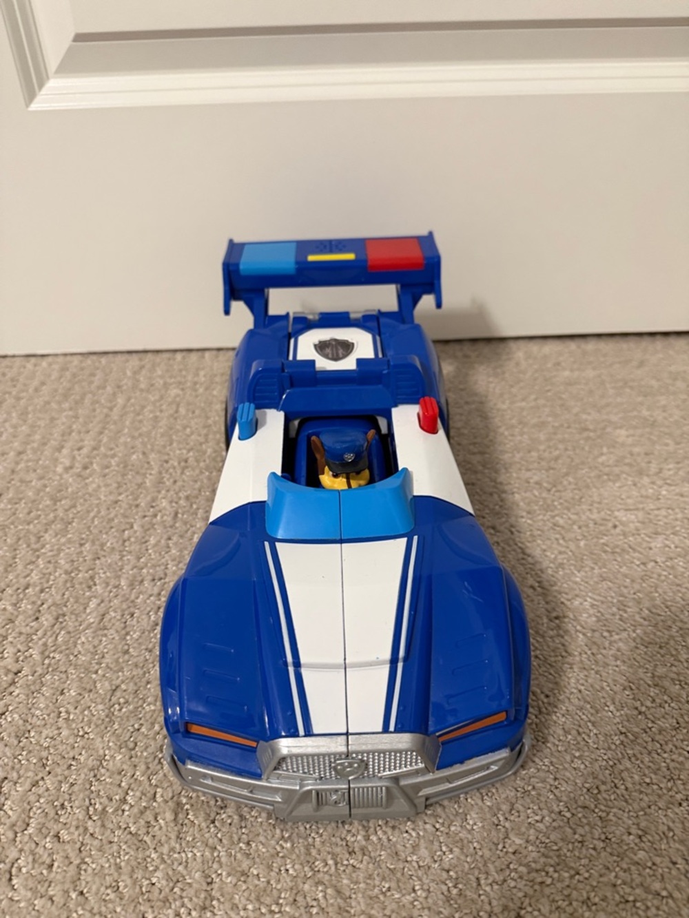 Paw Patrol Large Chase's 2-in 1 Transforming Movie City Cruiser Lights & Sounds